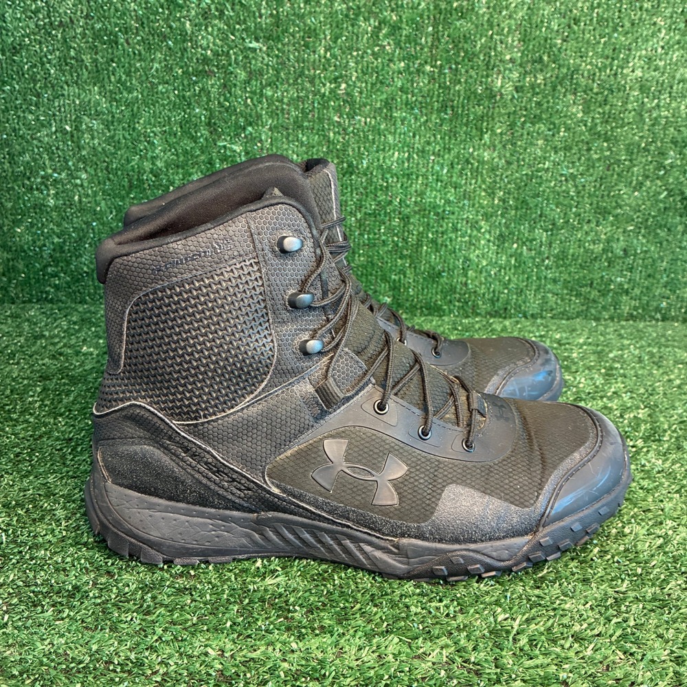 Under Armour Valsetz RTS 1.5 Tactical Military Combat Boots Black Mens Size 10